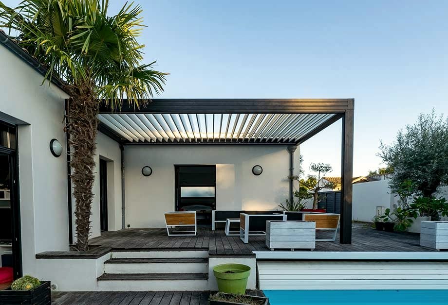 Aménagement extérieur, terrasse et pergola
